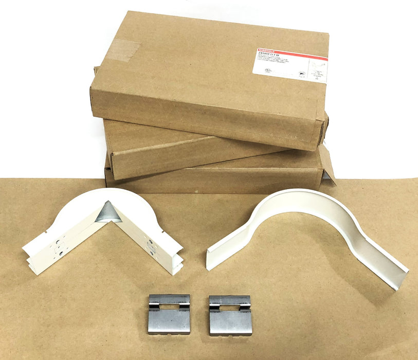 Legrand Wiremold 2400 Raceway Fiberready Divided Elbow 2418DFO-FW [Lot of 3] NOS