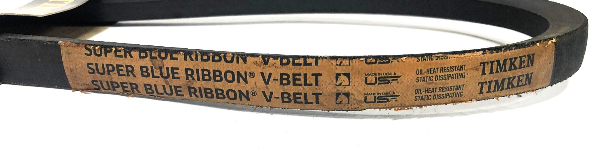 Timken Super Blue Ribbon V-Belt B38 [Lot of 2] NOS