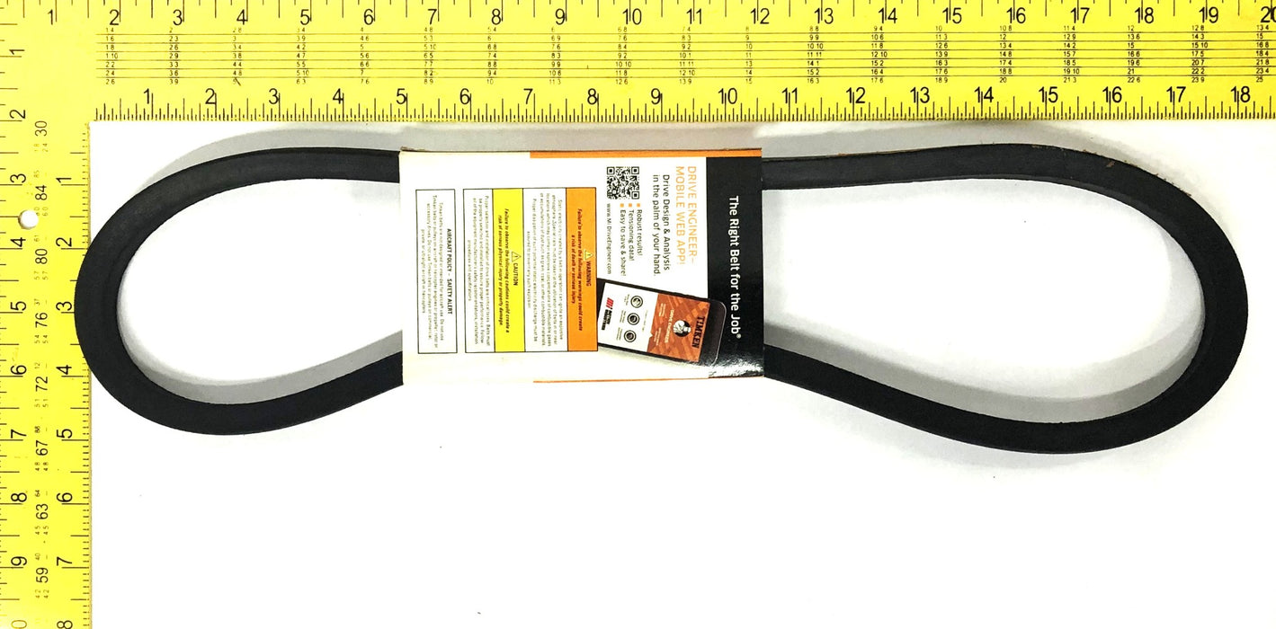 Timken Super Blue Ribbon V-Belt B38 [Lot of 2] NOS