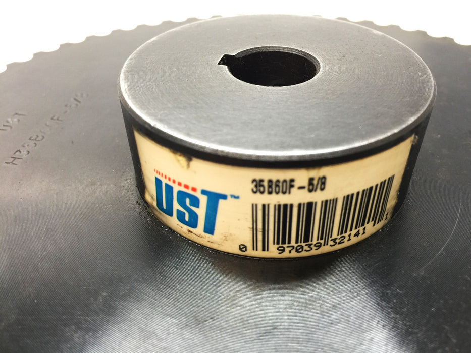 UST Roller Chain Sprocket 35B60F-5/8 NOS