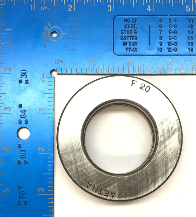 Aetna Thrust Roller Ball Bearing Assembly (3pcs) F-20 NOS