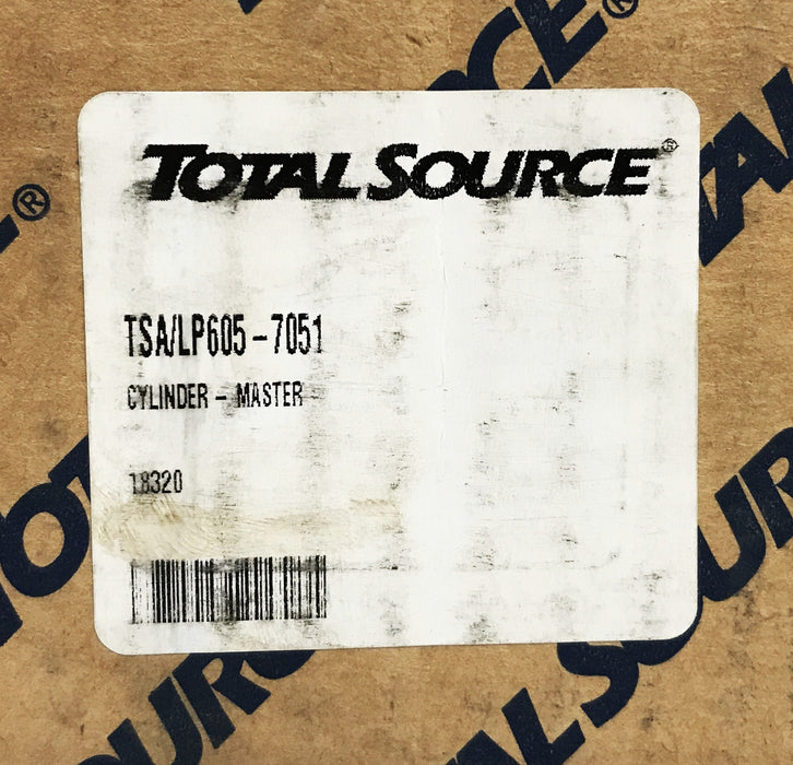 Total Source Forklift Master Cylinder LP605-7051 NOS