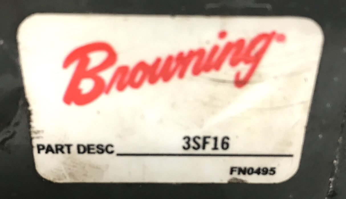 Browning Standard Duty Center Pull Take Up Frame Assembly 3SF16(VTWS-216) USED