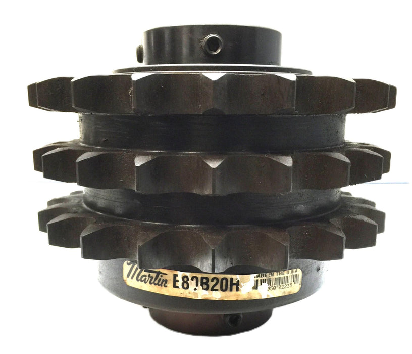 Martin Triple-Roller Chain Sprocket Assembly E80B20H NOS
