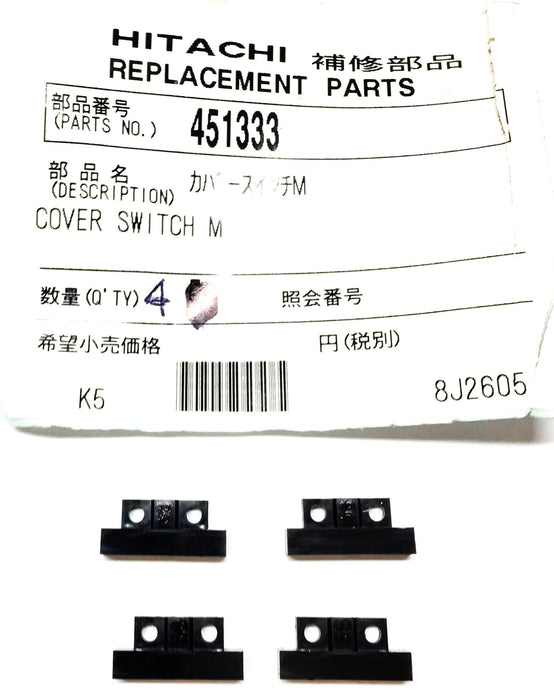 Hitachi Magnetic Cover Switch 451333 [Lot of 4] NOS