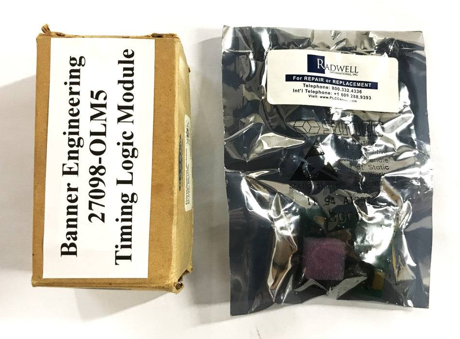 Banner Engineering Timing Logic Module 27098 NOS