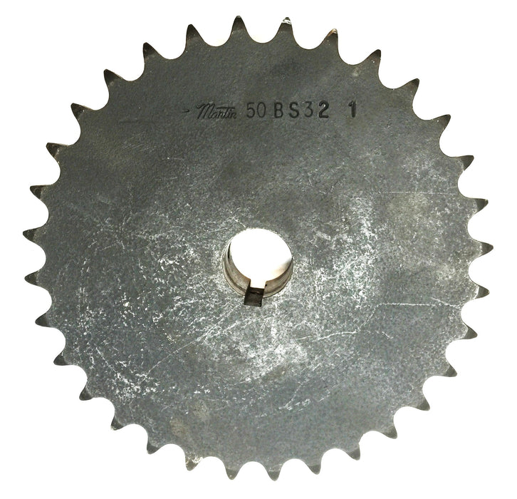 Martin Roller Chain Sprocket 50BS32 1" Bore NOS