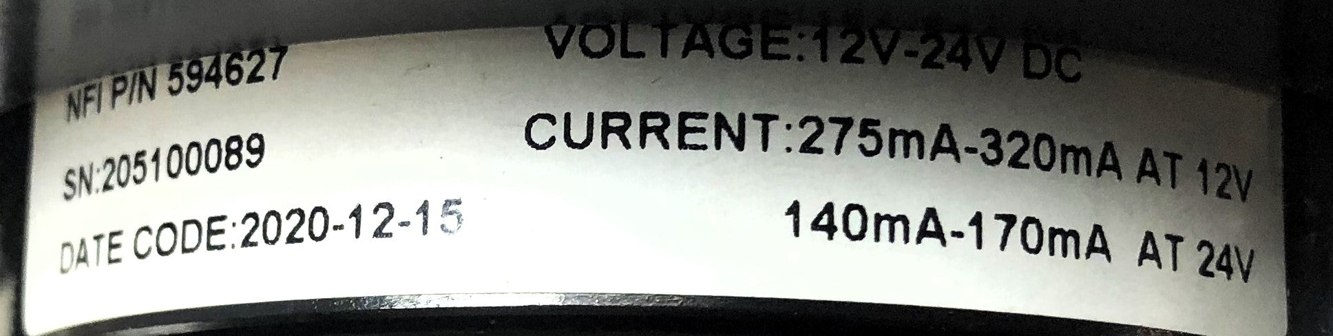 NFI 12-24VDC Box Truck Recess Lighting 594627 NOS