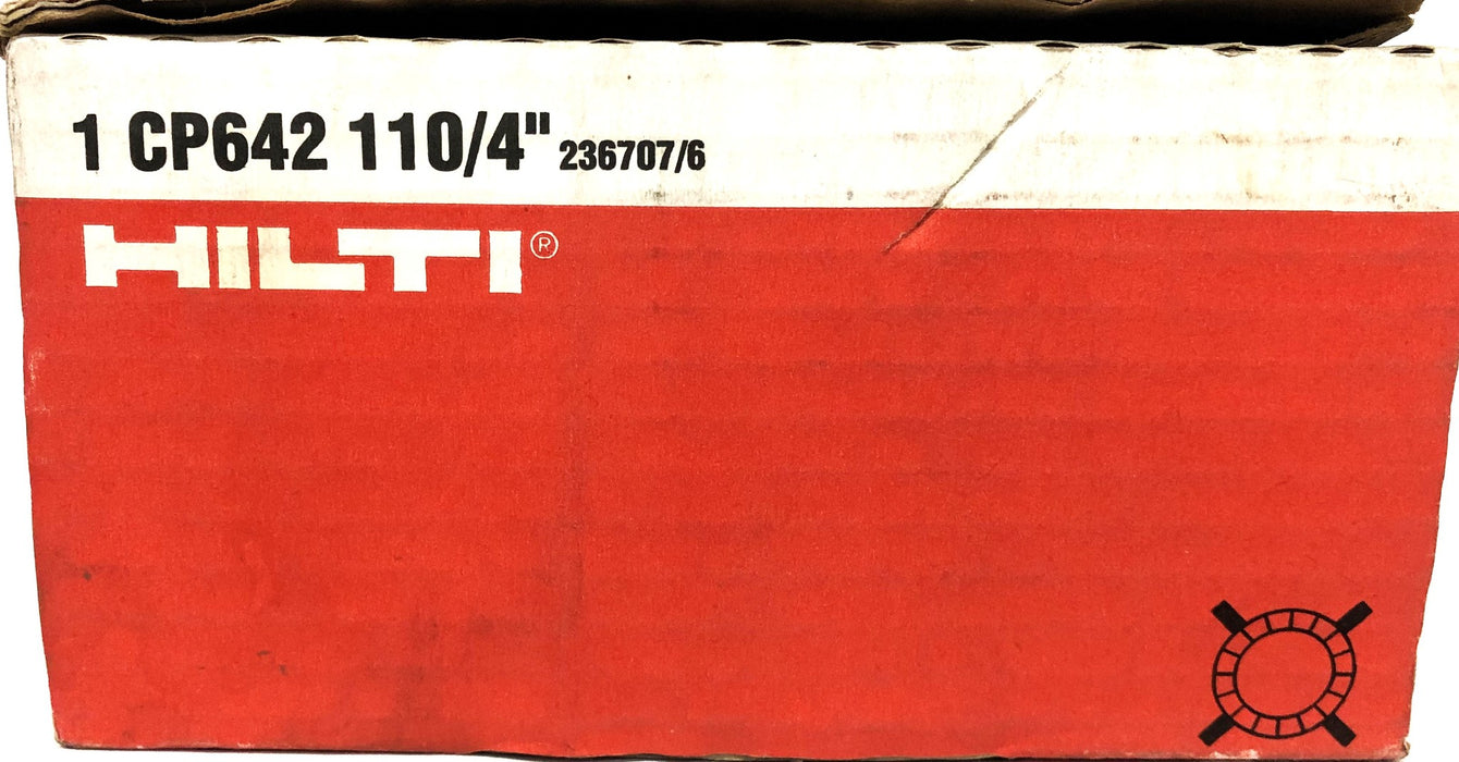Hilti 110/4" Firestop Collar CP642 (236707/6) NOS