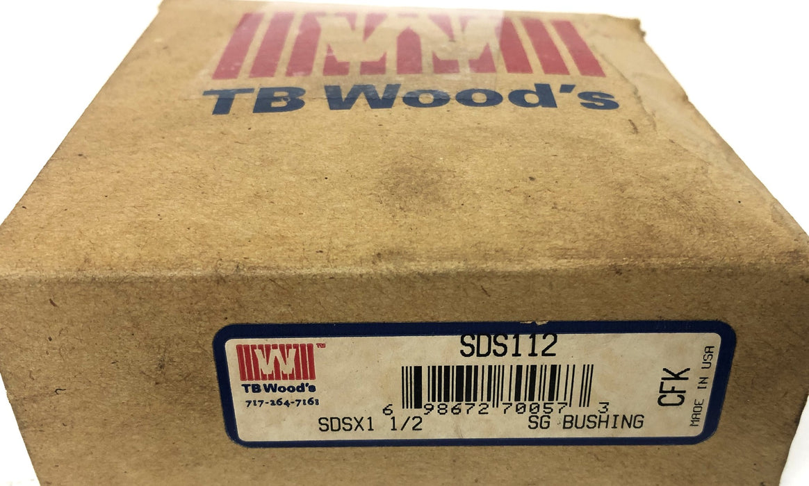 TB Woods Split Taper Bushing SDS112 NOS