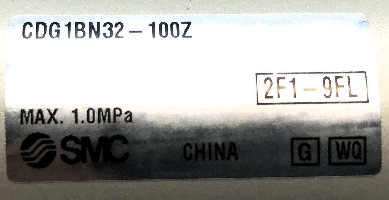 SMC Round Body Pneumatic Cylinder (Made in China) CDG1BN32-100Z NOS
