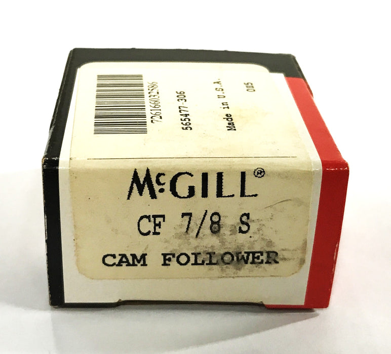 McGill Engineering 7/8 inch Cam Follower CF-7/8 [Lot of 4] NOS