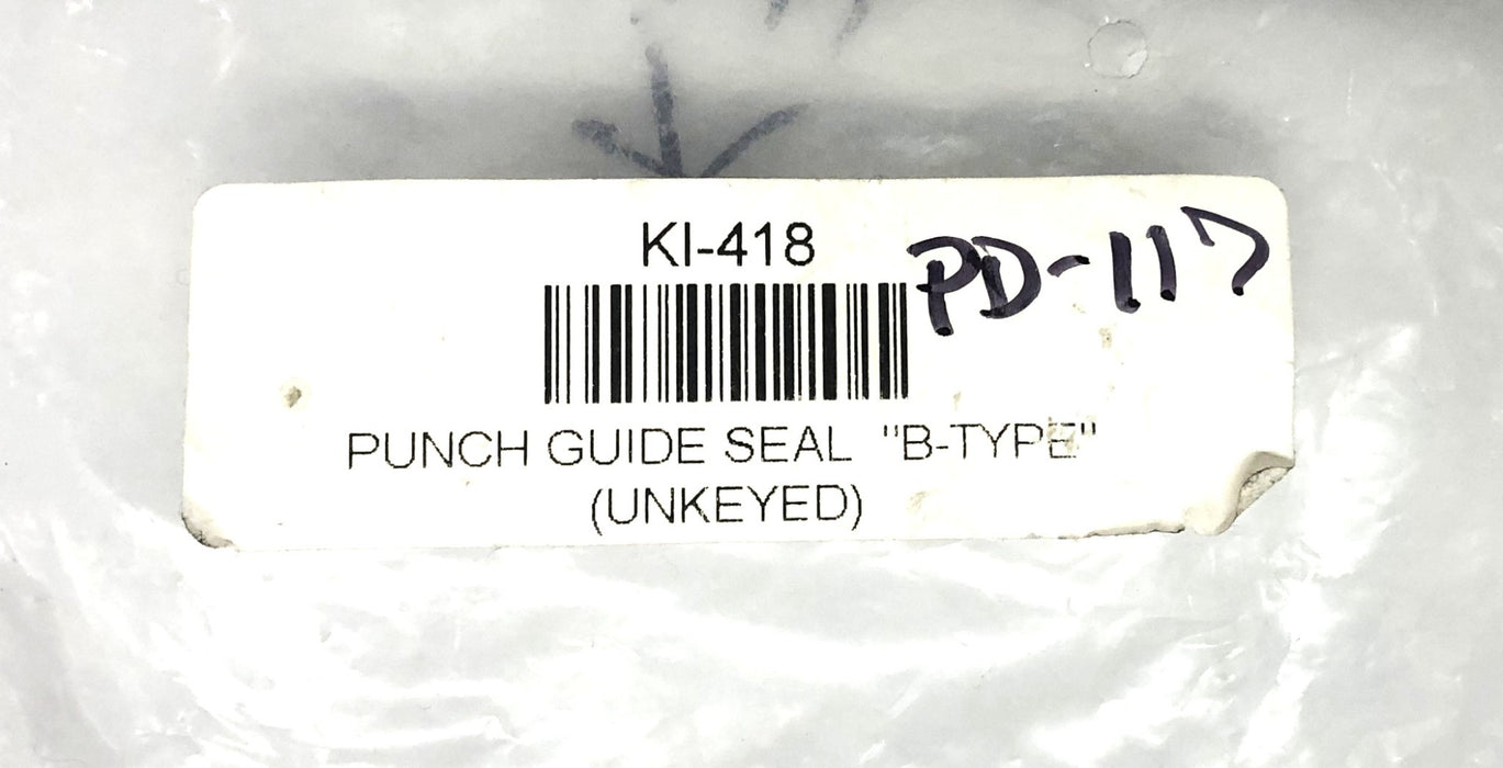 Unbranded B-Type Unkeyed Punch Guide Seal KI-418 [Lot of 10] NOS