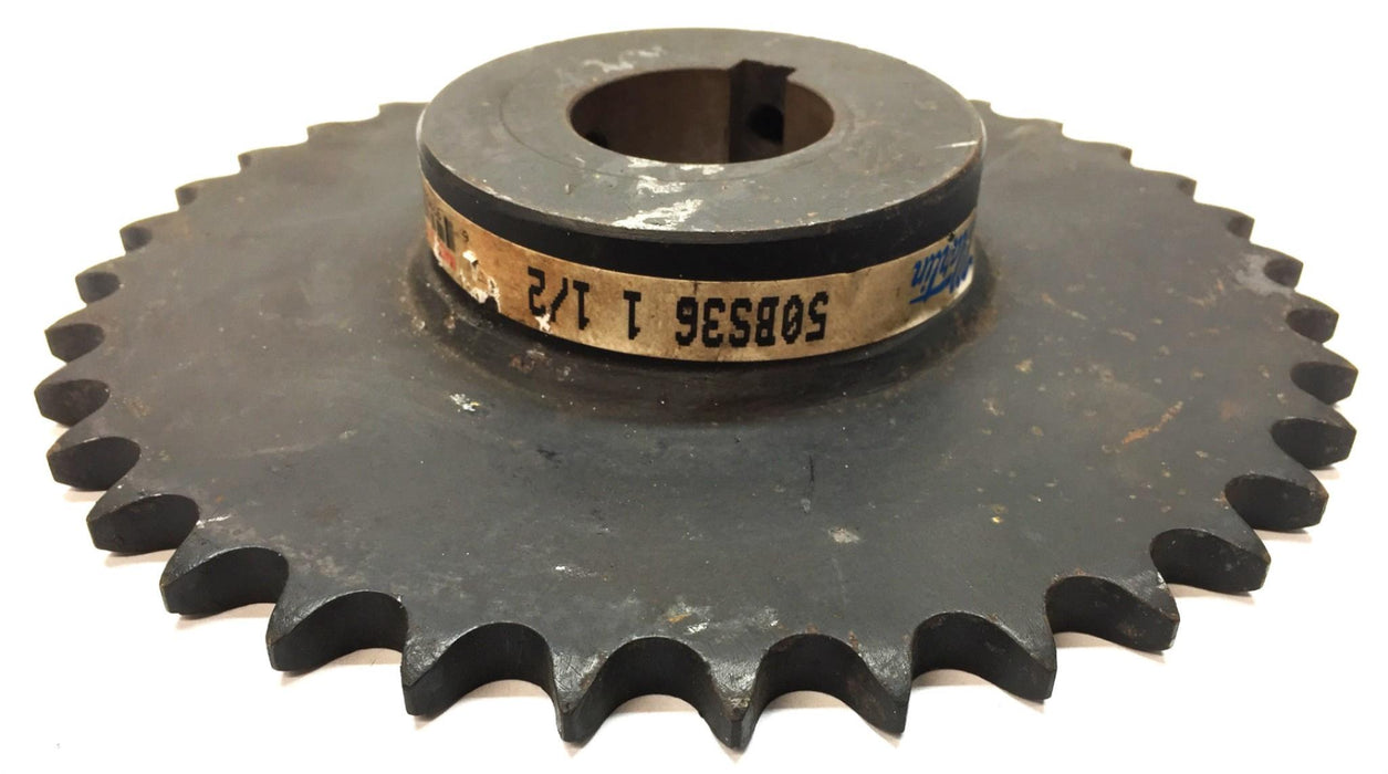 Martin Roller Chain Sprocket 50BS36 1-1/2" Bore NOS