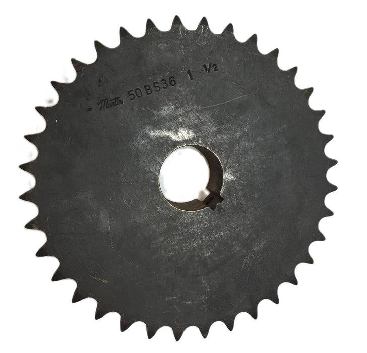 Martin Roller Chain Sprocket 50BS36 1-1/2" Bore NOS
