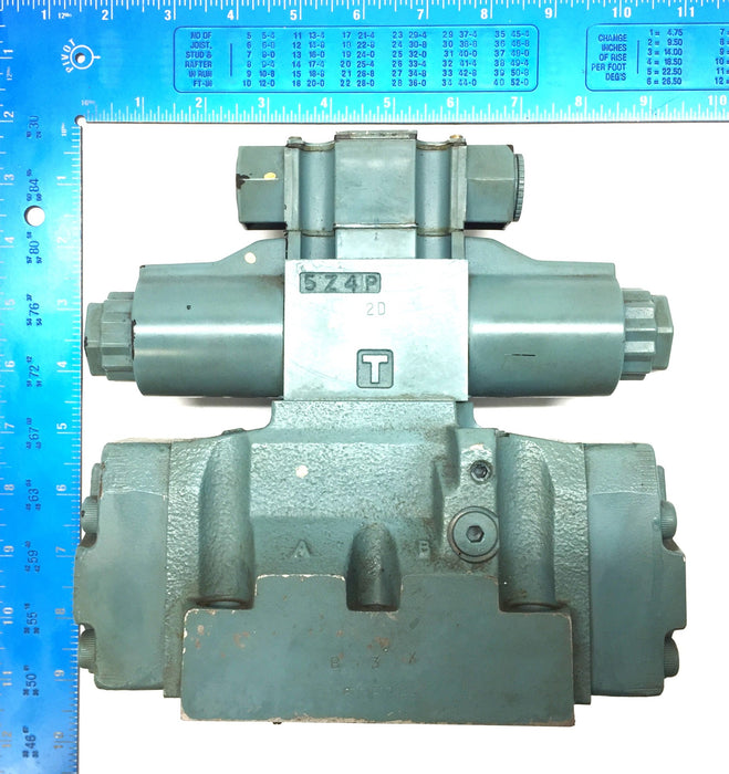 Daikin Solenoid Controlled Pilot Operated Valve KSH-G04-2DP-20-XN USED