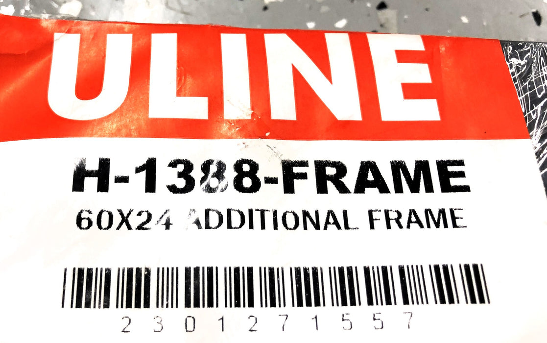Uline 60x24 Additional Frame For Shelving Unit H-1388-FRAME NOS