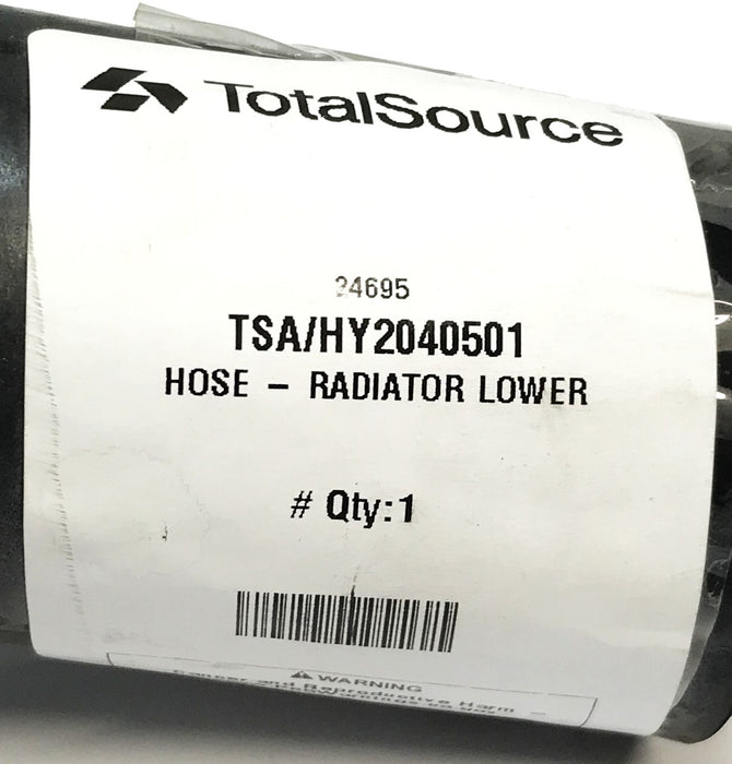 Total Source Hyster Lower Radiator Hose HY2040501 NOS