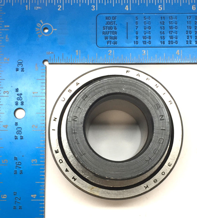 Fafnir Insert Roller Ball Bearing SNM109K (308K) with Collar SN109K (No Box) NOS