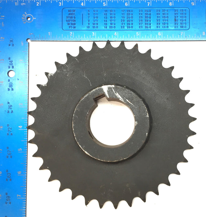 Martin Roller Chain Sprocket 50B36 2" Bore (No Set Screws) NOS