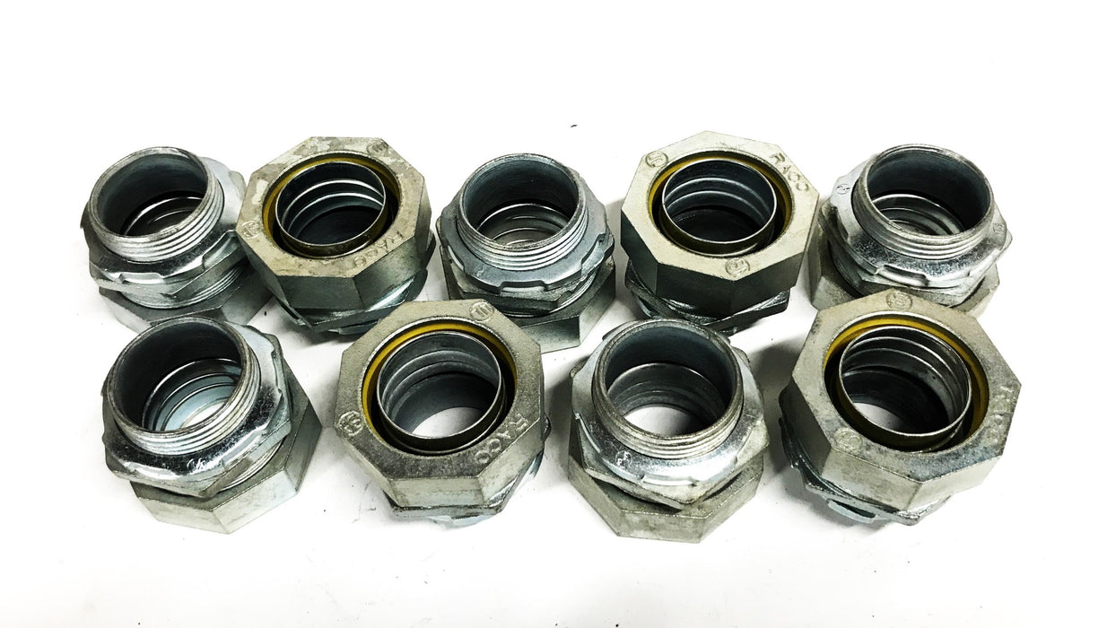 Hubbell/Raco 1-1/4 inch Liquid Tight Connector Conduit 3405 [Lot of 9] NOS