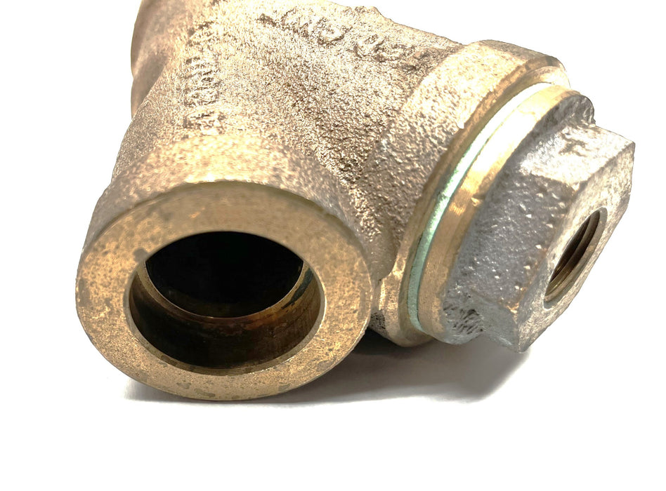 Mueller 1" Brass Y Strainer Valve 351M-01 150 SWP NON-THREADED NOS