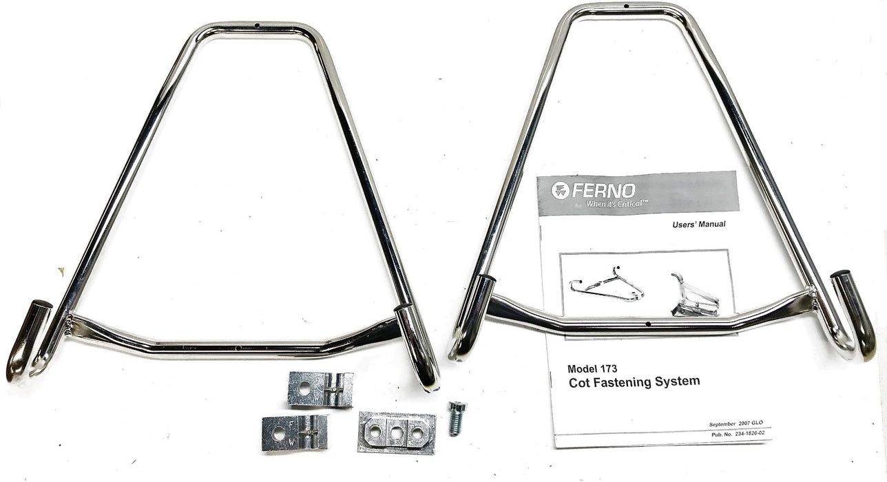 Ferno "Model 173" Cot Fastener Mounting Kit 0567049 MISSING HARDWARE NOS