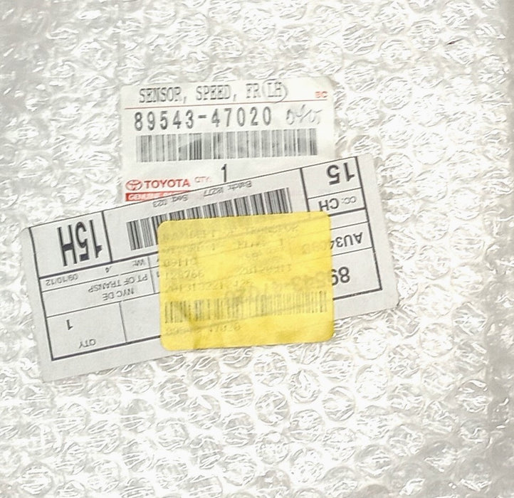 Toyota Front Left Hand Speed Sensor 89543-47020 NOS