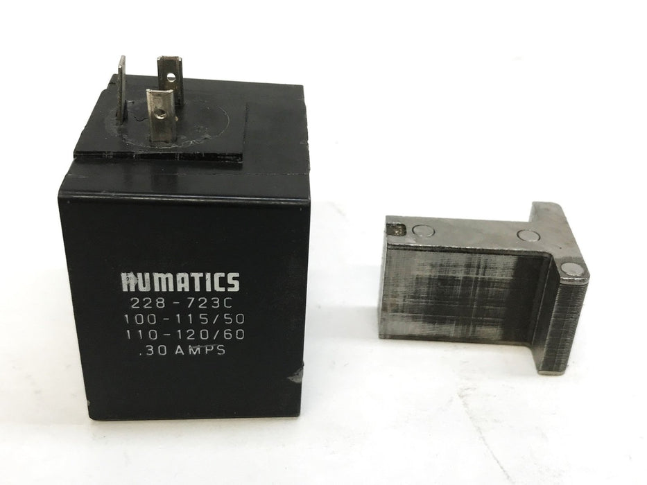 Numatics MK55-AC Valve Coil 228-723C USED