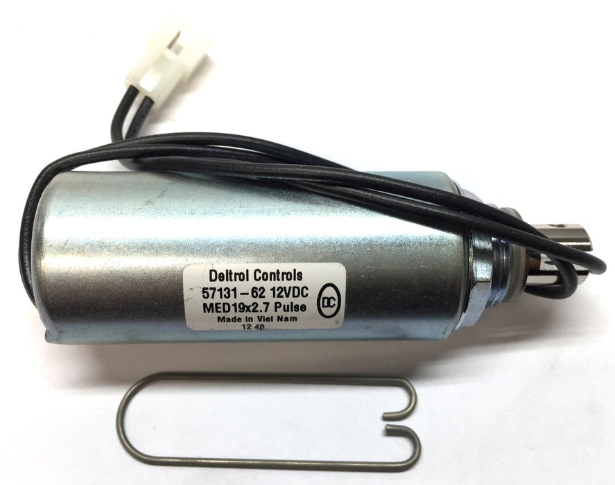 Deltrol 12VDC MED19x2.7 Pulse Solenoid Assembly 57131-62 NOS