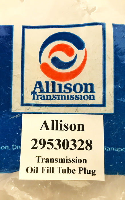 Allison Transmission Oil Fill Tube Plug 29530328 [Lot of 2] NOS