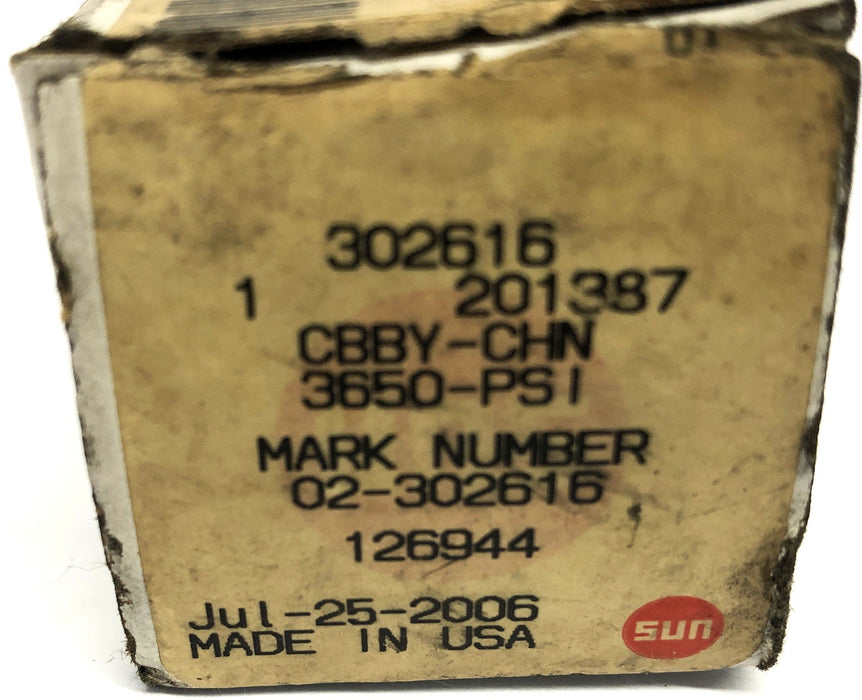 Sun Hydraulics 3650PSI Hydraulic Cartridge Valve CBBY-CHN (02-302616/201387) NOS