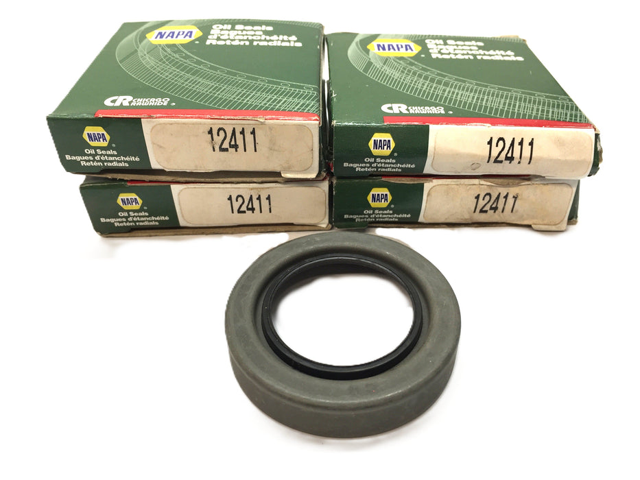 Chicago Rawhide/CR Oil Seal 12411 [Lot of 4] NOS