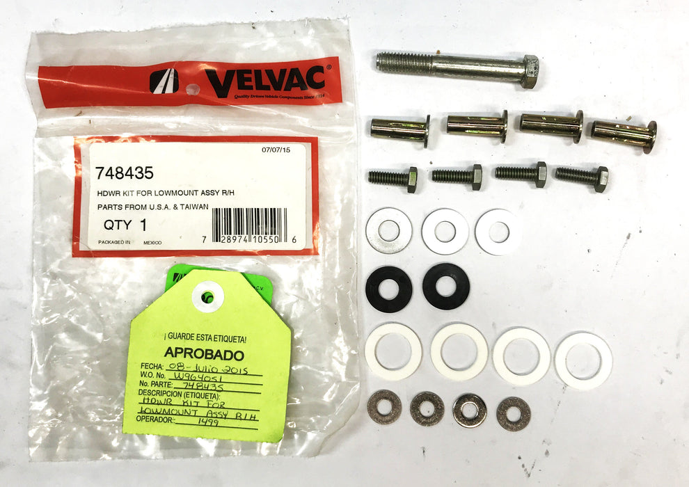 Velvac Exterior Mirror and Mount Assembly 1301050-54 NOS
