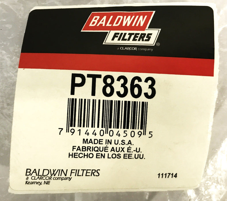Baldwin Hydraulic Filter PT8363 NOS