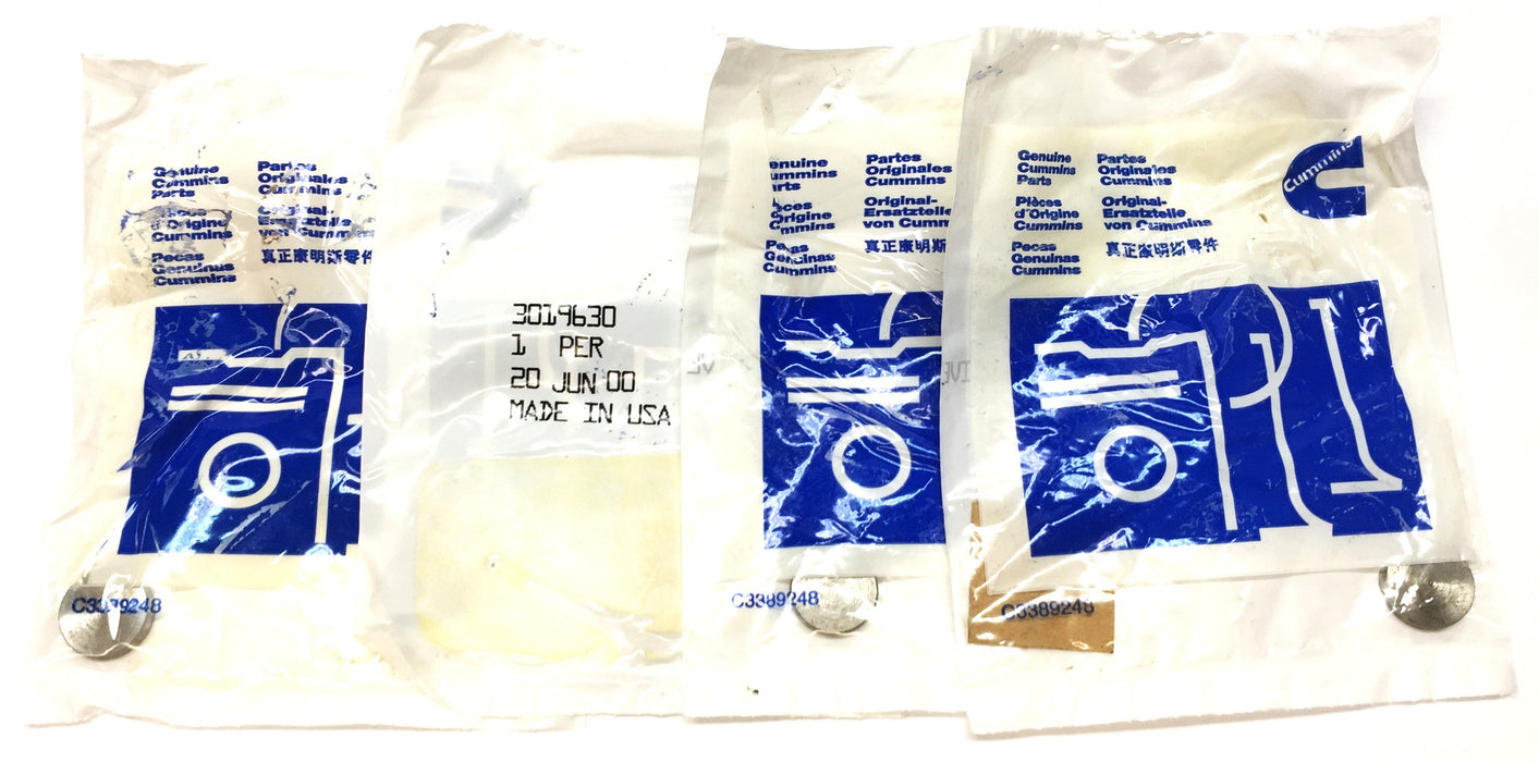 Cummins Drive Plug 3019630 [Lot of 4] NOS
