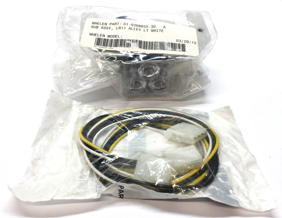 Whelen LR11 (1)Alley Light and Harness(1) Only 02-0484458-23 NOS - GTS SPECIAL