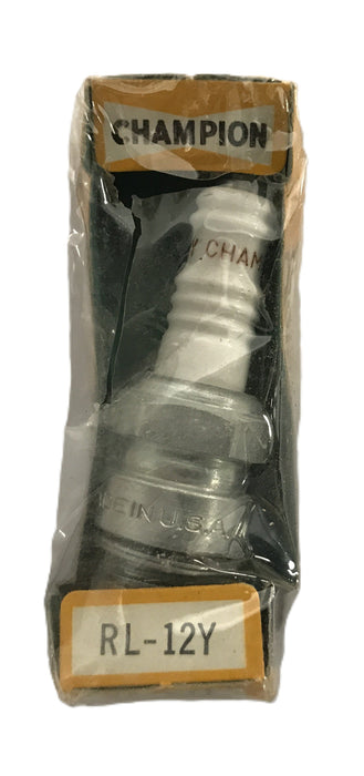 Champion Vintage Spark Plug RL-12Y [Lot of 10] NOS