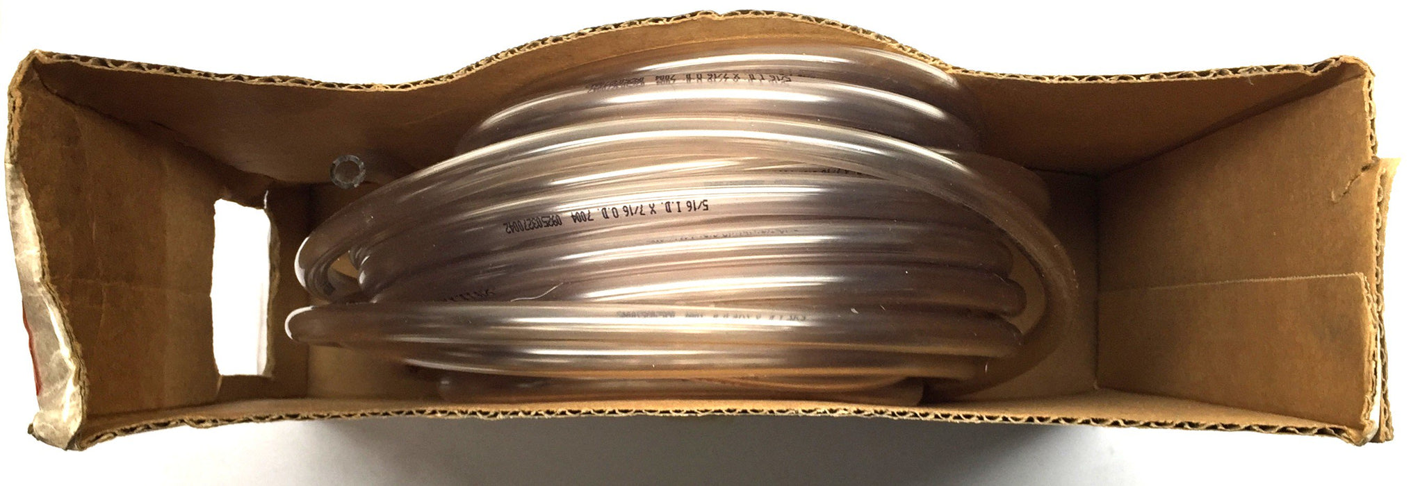 Samar 40' Non-Toxic Clear 5/16" I.D x 7/16"O.D PVC Tube 7004P NOS