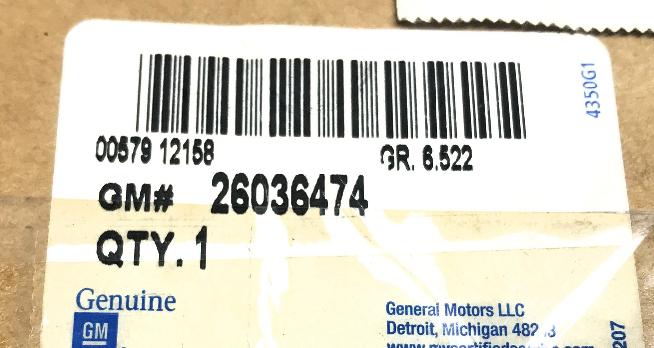 GM General Motors Engine Lock Cylinder Case 26036474 NOS