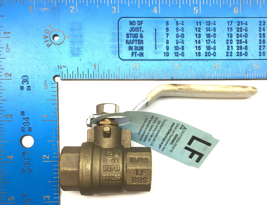 Apollo 1/2"Brass Ball Valve 94ALF-103-01A [Lot of 2] NOS