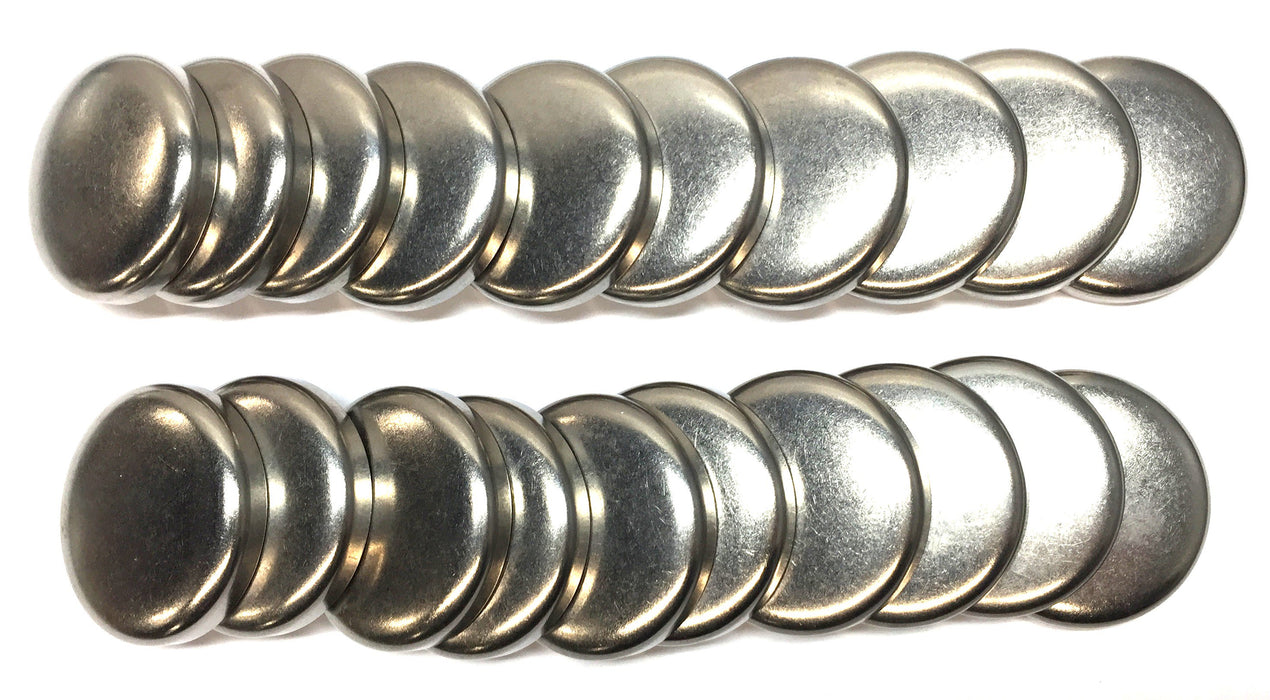 Unbranded 2" x .45" Steel Cup Expansion Plug 555069 [Lot of 20] NOS