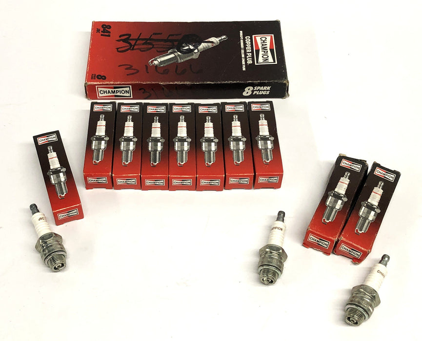 Champion Spark Plug 841 (J8C) [Lot of 10] NOS