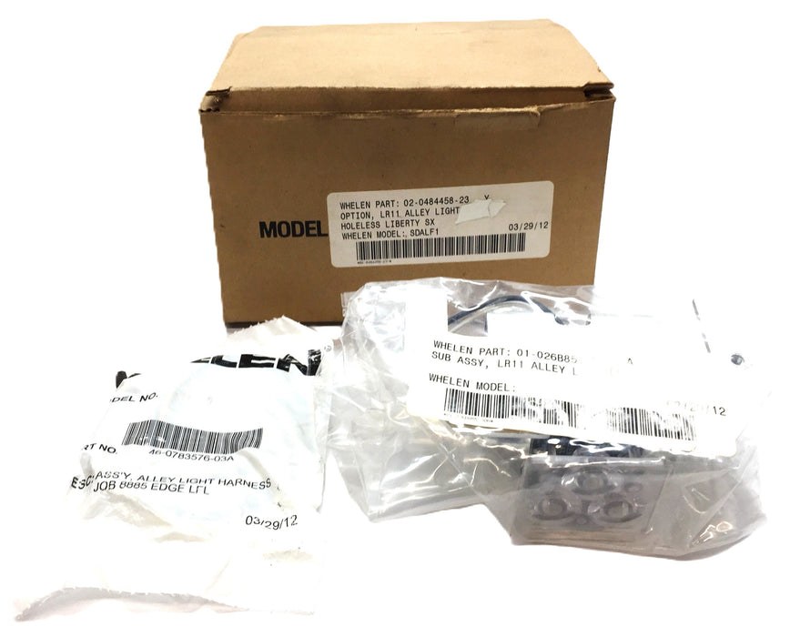 Whelen LR11 (1)Alley Light and Harness(1) Only 02-0484458-23 NOS - GTS SPECIAL