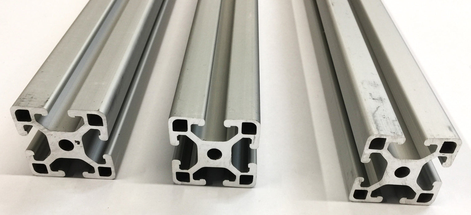80/20 Alum T-Slot Frame 8' x 1-1/2" x 1-1/2" P3013785 (SE1147101) [Lot of 3] NOS