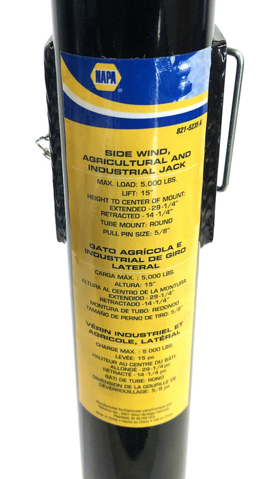 NAPA Side Wind Tongue Jack 821-5235 NOS