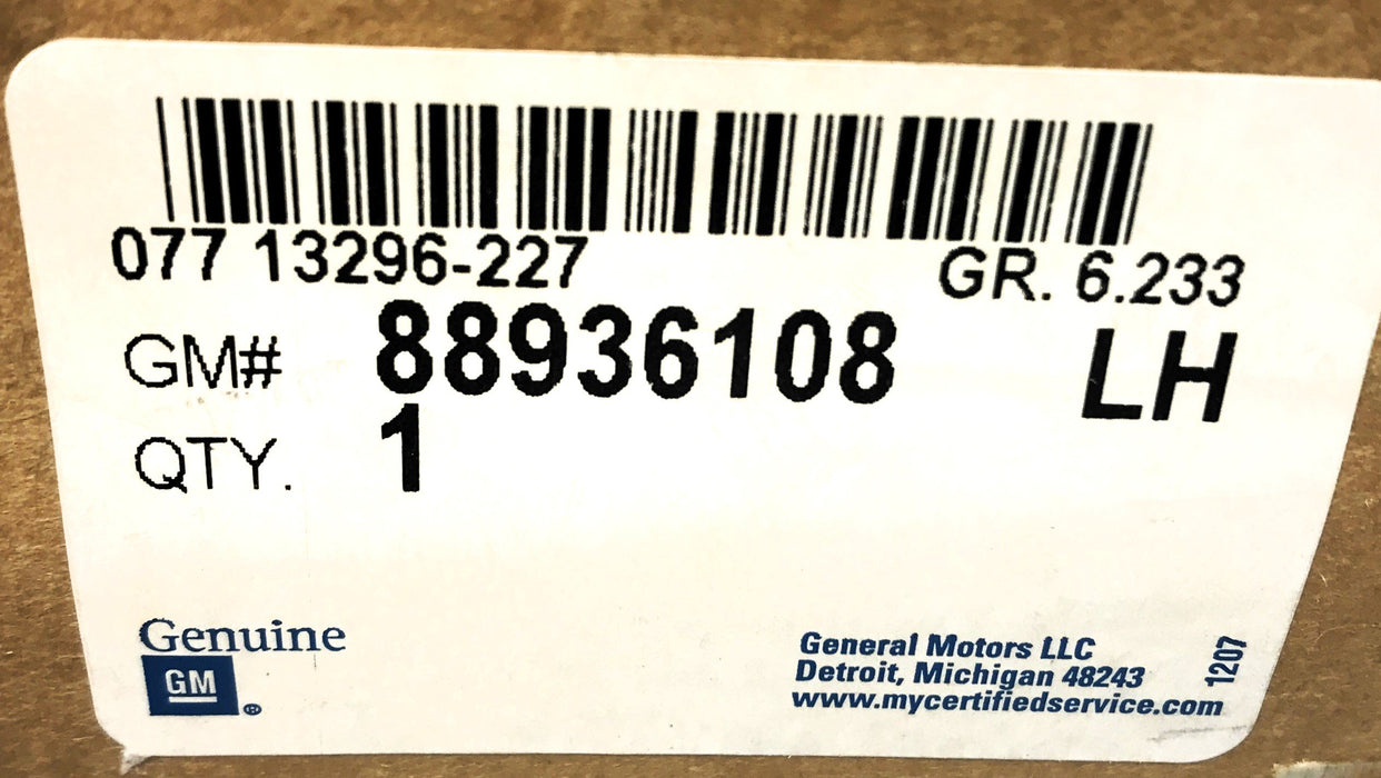 GM General Motors LH Tie Rod End 88936108 NOS