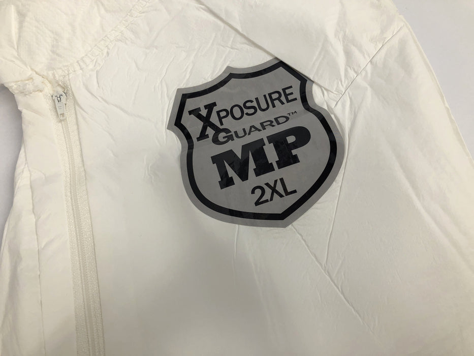 ETI Case of 25 2XL Xposure Guard MP Coverall With Collar XGMPS1202XL NOS