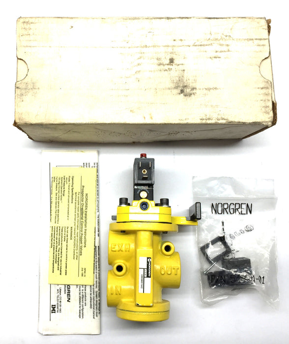 Norgren Solenoid Valve C0030D1W2 NOS