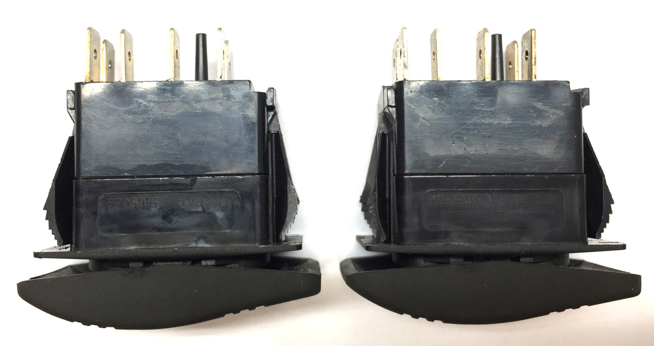Carling Green Momentary Rocker Switch V8D1 [Lot of 2] NOS
